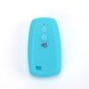 Silicone Car Key Cover Case For Ford Ranger Fusion Mustang Explorer Ecosport Edge S-Max Ranger Remote Car Key Holder 3Buttons