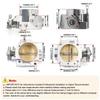 For K-Series Honda Civic Intake Manifold Throttle Body 70Mm K20 K20A SX DC5 CIVIC Si EP3 FG2 FA5