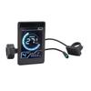 Display per Bici con 2 Schede NFC a 5 Pin Impermeabile Pannello di Controllo LCD Induttivo per Biciclette Elettriche Scooter