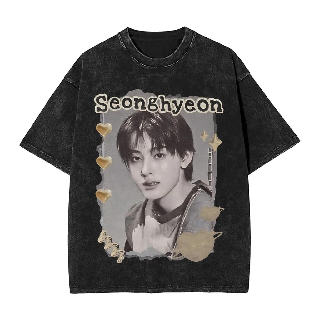 2026 CORTIS GO K Pop K-pop Band Idol T Shirts Hip Hop Washed Cotton Harajuku T-Shirt for Men Women Streetwear Summer Tee Shirt