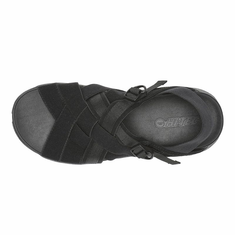 Hi-Tec KAWAZ HUARACHE Sandals, Black, Size 25.0 Cm, 2E