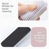 Professional 4 in 1 Foot Brush Smooth Feet Multifunctional Pedicure Rasps Pedicure Grinding Foot Pumice Stone Cleaning Dust