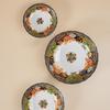 Mino Ware Japanese Retro Ceramic Tableware Set: Plates, Dishes, and Rice Bowls