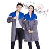 Unisex Blue Smock: Long, Wear-Resistant, Dirt-Resistant Labor Protection for Autumn/Winter - Ideal for Warehouse Management and Handling.