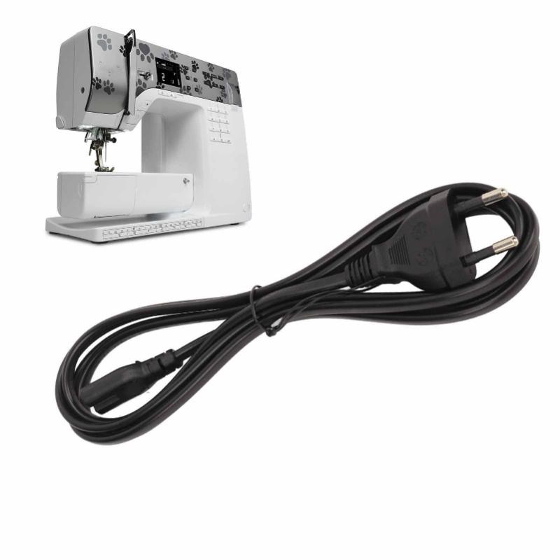 Sewing Machine Power Cord Professional Replacement Sewing Machine Power Cable For Singer For Bernina For Viking 220V EU Plug