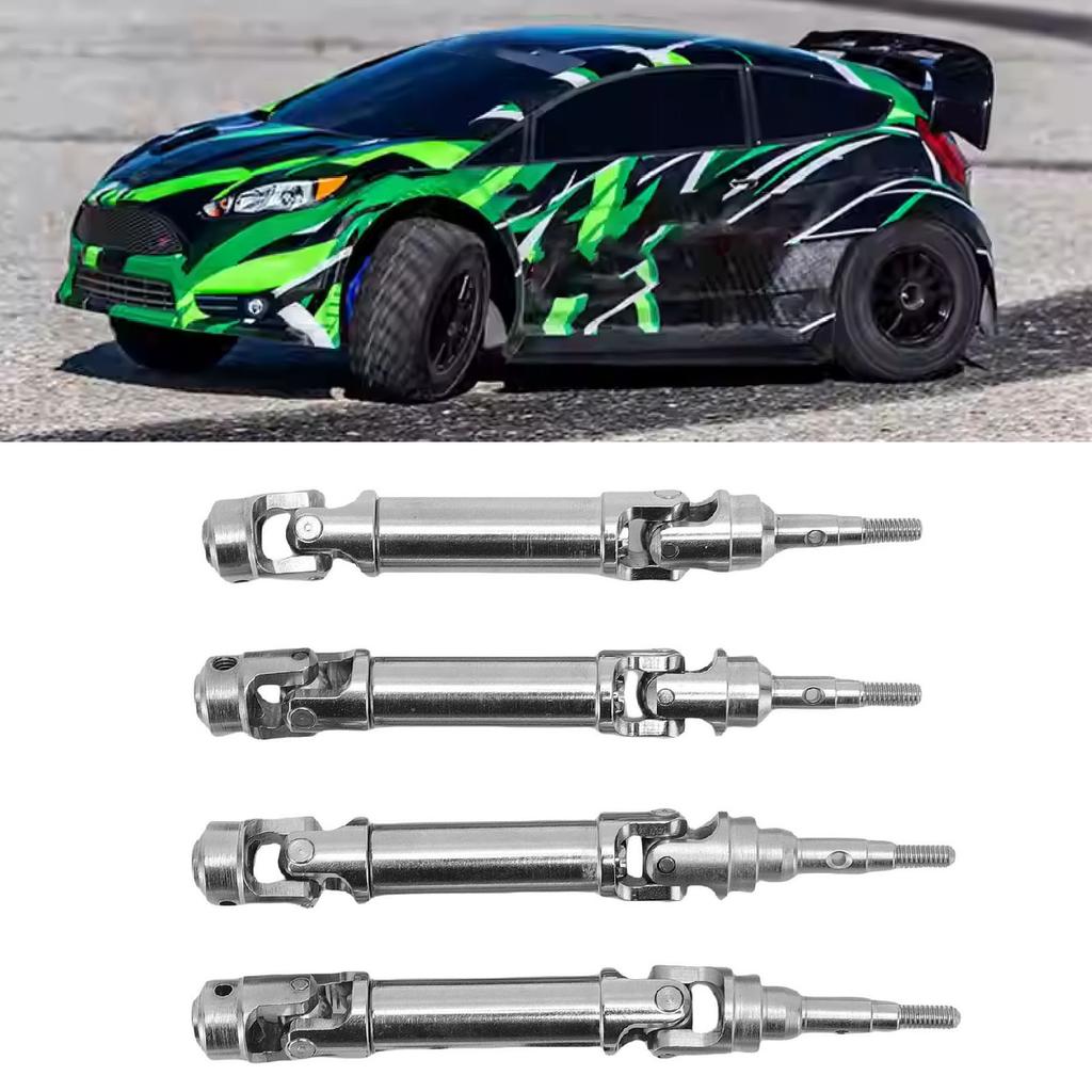 Front Rr CVD Drive Shafts Set Strong Structure Metal Replacement for   ST   1/10 4X4 Brushless Rc Car