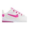 Nike Womens Air Max 270 React 'Fire Pink' (women's sizes) White / Team Orange / Black / Fire Pink Running Shoes CJ0619 100