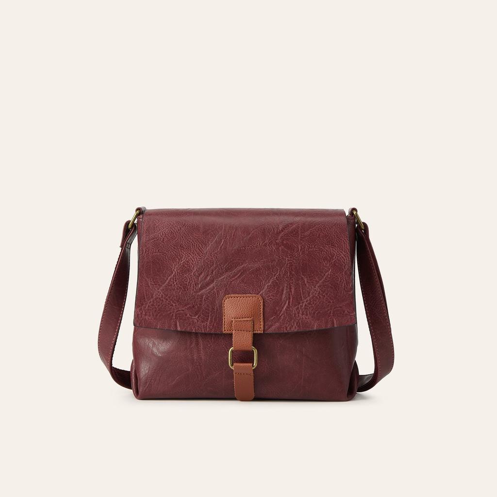 Today's popular bags, new largecapacity trendy texture fashionable retro shoulder bag messenger bag commuter bag