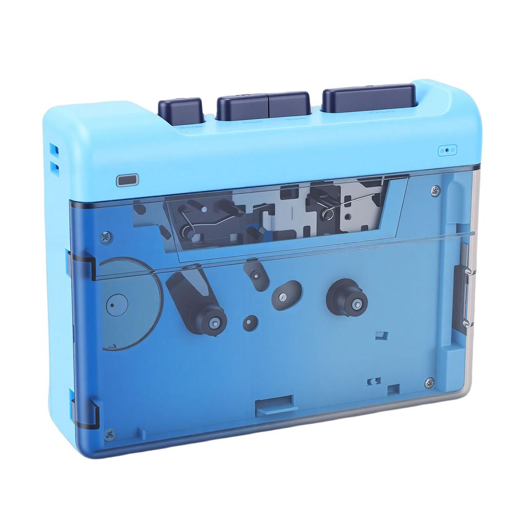 Portable Cassette Player Compact Retro Tape Player with 3.5mm     Battery USB Powered for Home Outdoor Use