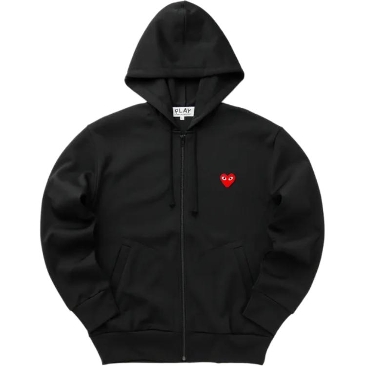 CDG play Chaqueta Sudadera Hombre Negra AX-T172-051-1