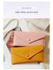 Genuine Leather Women's Thin Envelope Clutch & Phone Holder