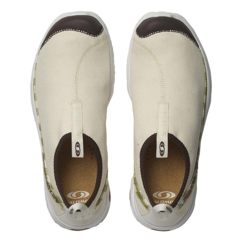SALOMON Rx Moc 3.0 Cushioning Coverage Low top Casual Shoes Unisex Beige Sneakers 477513