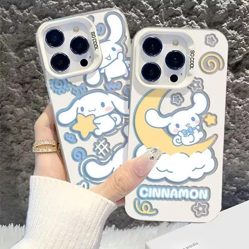 Hello Kitty Kuromi Cinnamoroll Case For Iphone 17 Pro Max 17 Air 16 15 14 11 12 13 Pro Max 16 Plus 16e 13 Mini Cartoon PC Casing
