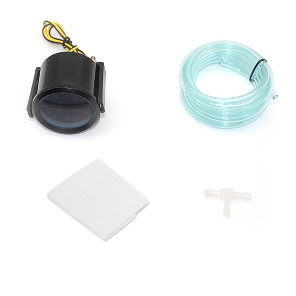 2' 52mm Smoke Lens with Sensor Boost Gauge Bar Psi/Vacuum/Water Temp/Oil Temp/Oil Pressure/Voltmeter/Tachometer RPM Coolant Temperature 4