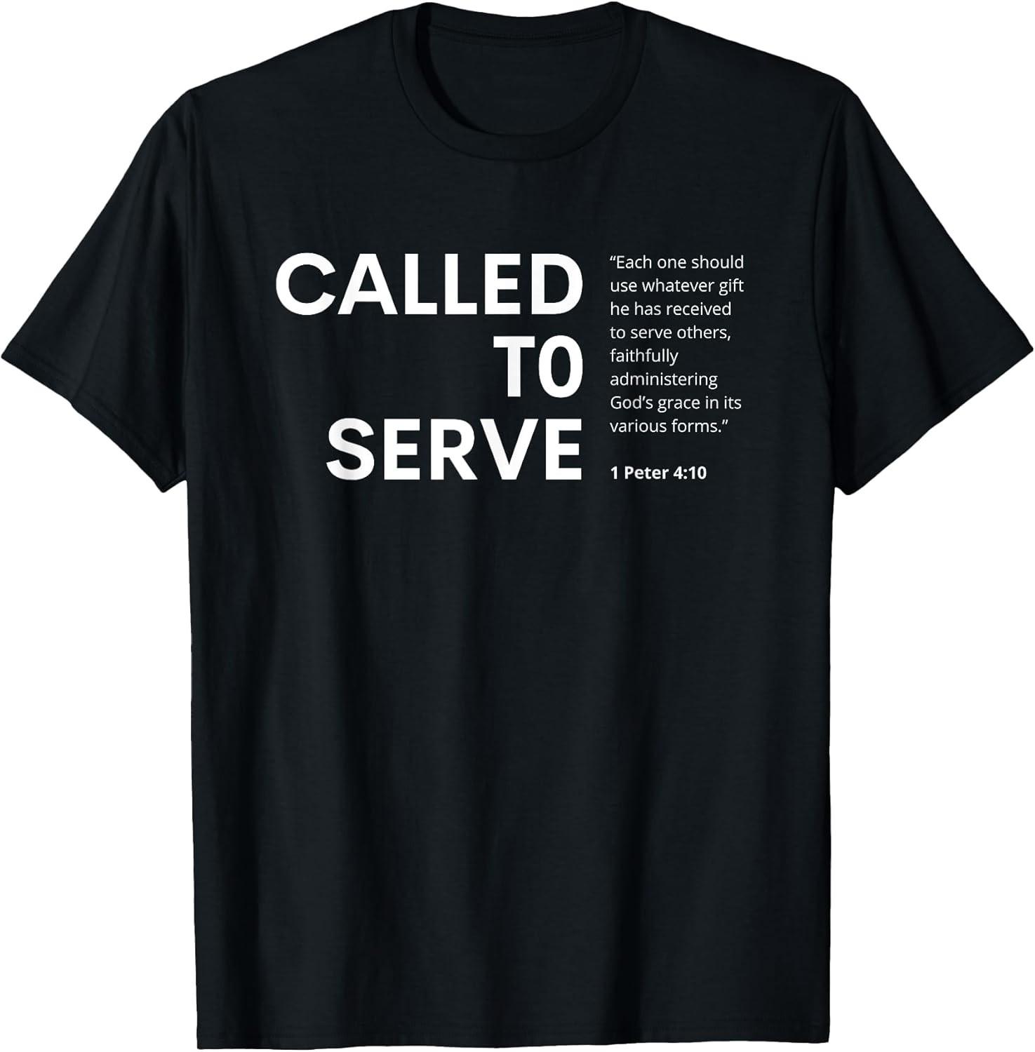 BEST! Called To Serve - Gospel Christian Missions Tee Size S-3XL L