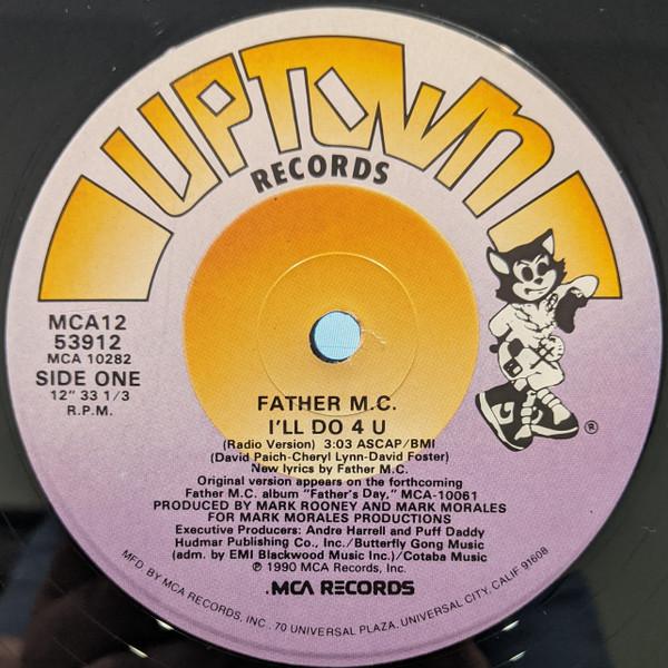 12inch Record FATHER MC - I'll Do 4 U MCA10282 Uptown Records, US Rap & Hip-Hop/R&B Used