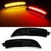 For 2016-2025 Mazda Miata MX-5 Clear Smoked LED Bumper Side Marker Light NA1J-51-5F0B NA1J-51-5E0B NA1J-51-5J0C,NA1J-51-5H0C