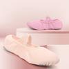 Women/Girls' Ballet Shoes Canvas Flat Split Soft Sole Dance Slippers Adult Gymnastics Belly Yoga Ballerina Training Shoes