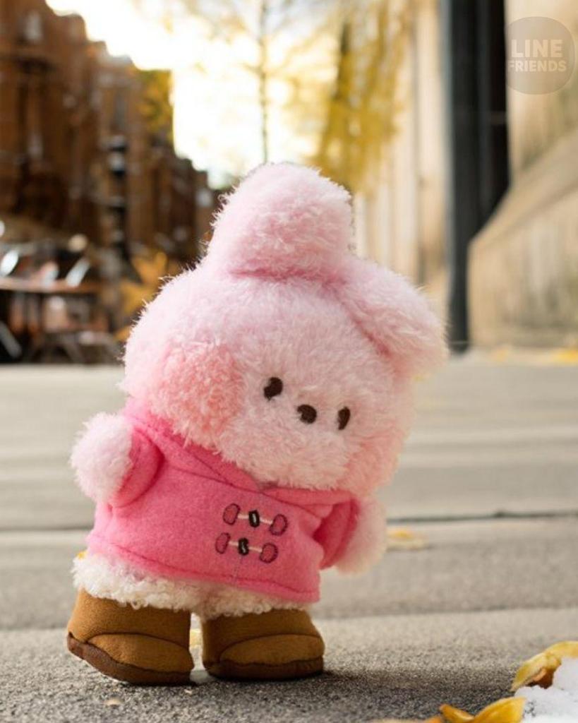[USED] BT21 minini BOOTS DOLL COOKY plush toy