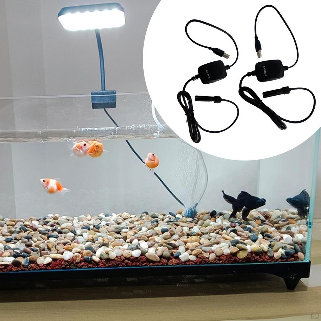 Mini Aquarium Heater Tank Heater,10W Heating Rod for Aquariums, Water and Freshwater