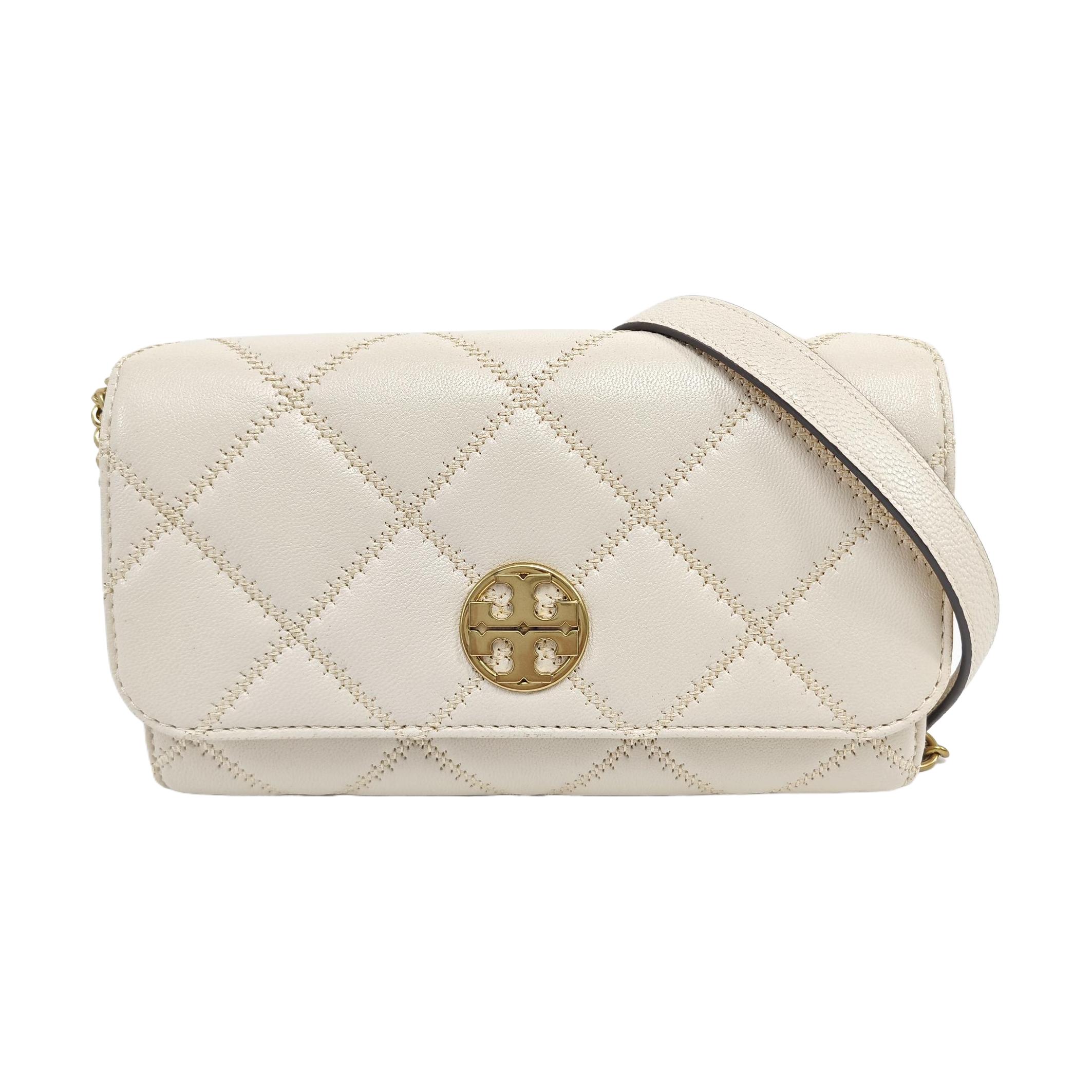 [Pre-Owned] Flap Closure Lambskin Shoulder Crossbody Bag - Excellent #XO9AXR ONE SIZE