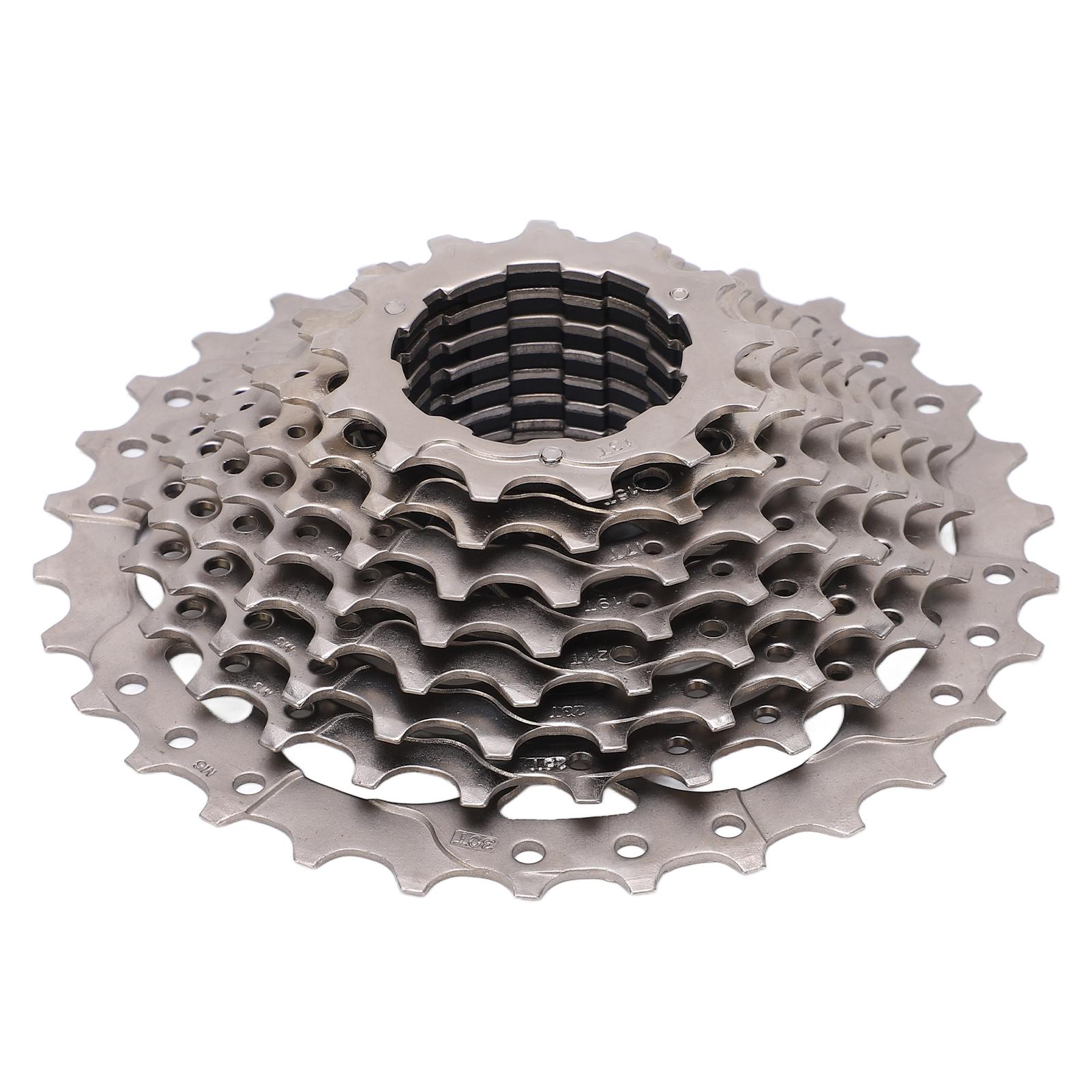 10 Speed Bike Cassette Nickel Chromium Steel 11‑30T Bicycle Cassette Flywheel for Road Folding Bike