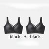 Women Invisible Liquid Foundation Bra Seamless Anti‑Gravity Lift Plus Size Minimizer Bra Thin Large Bust Bra Gather Side Fat