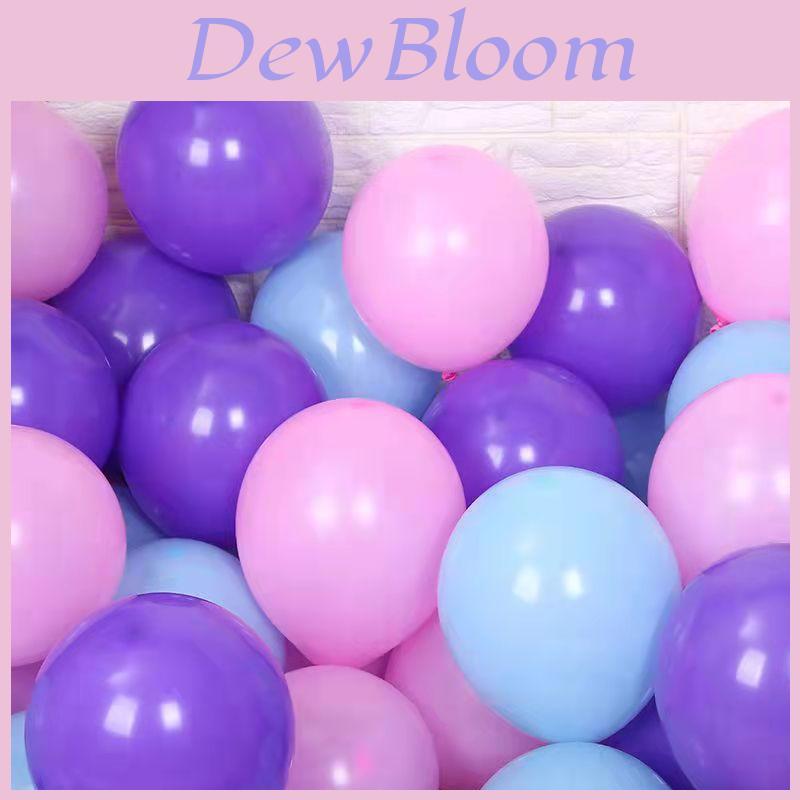 Latex Balloons Set With Matte Finish For Birthday Party Decoration And Event Celebrations