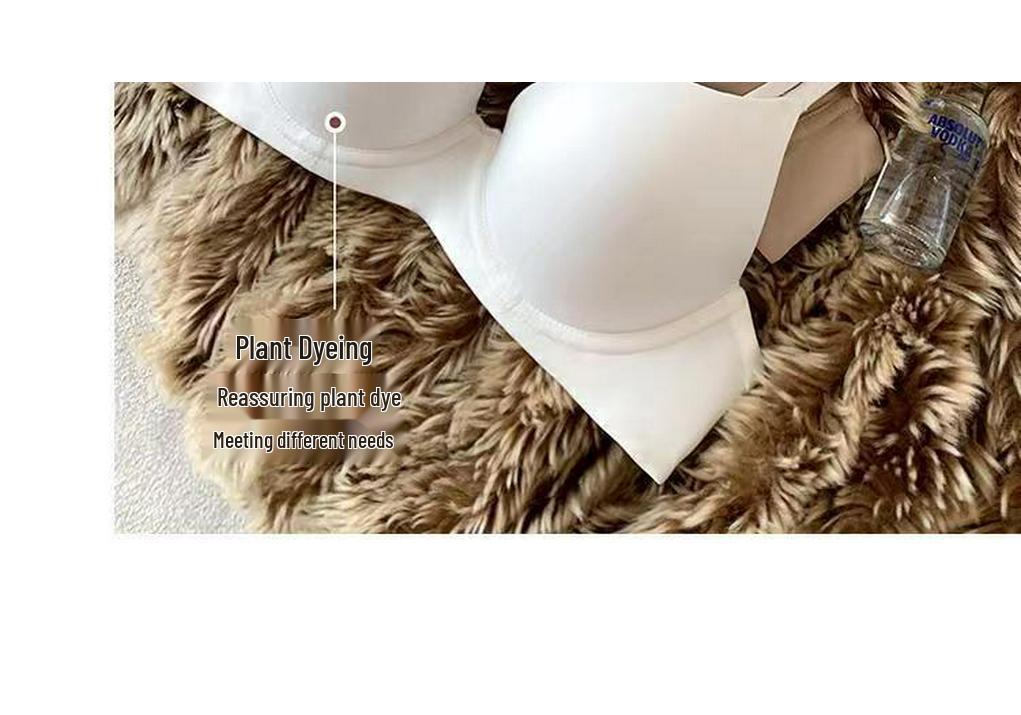 Sujetador Push-Up Sin Costuras Estilo Sudeste Asiático - Para Mujer, Copa Fina, Con Aros Cómodo, Diseño Suave de Una Sola Pieza