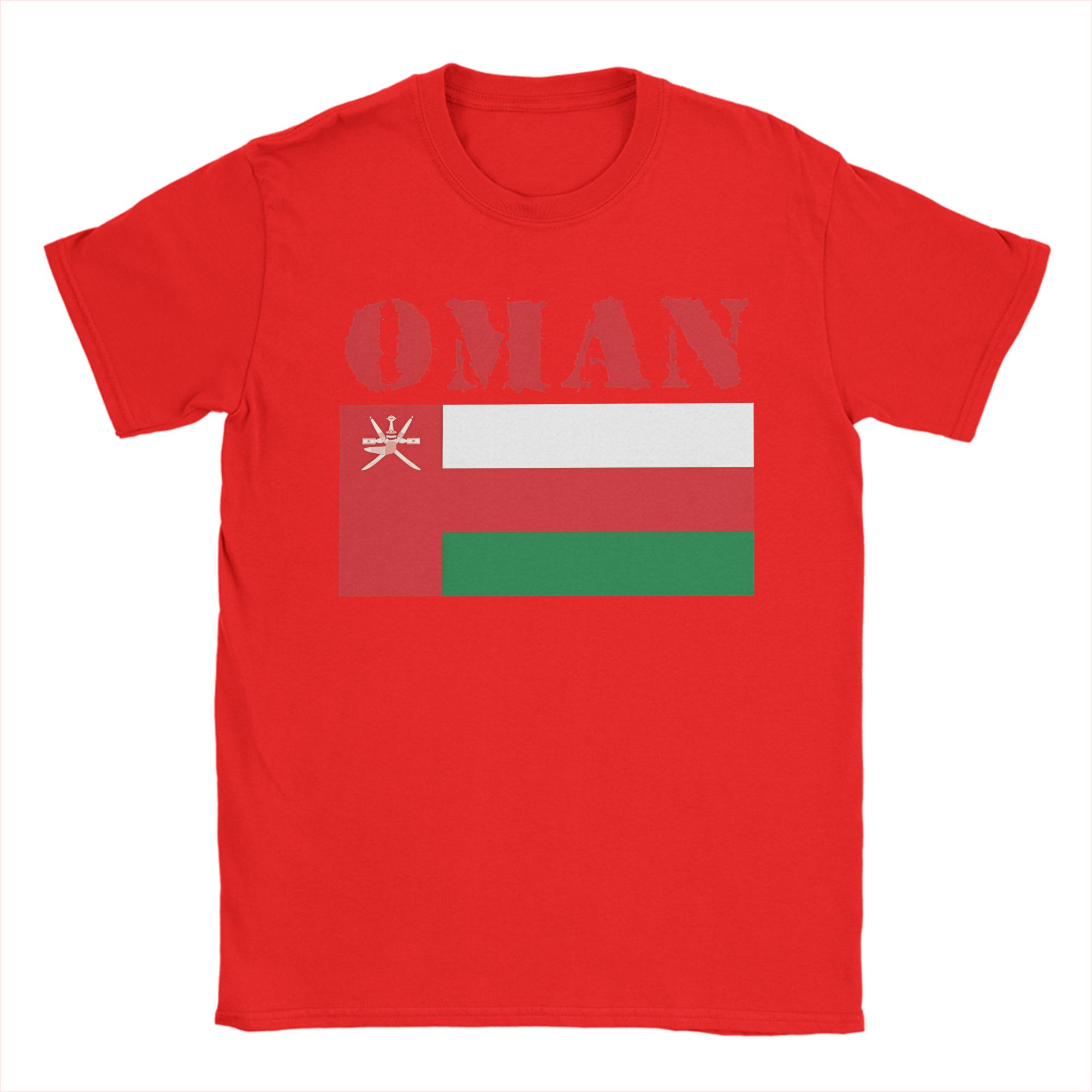 

Streetwear T Shirt Summer Oman Flag Popular T Shirts Cotton Tee Shirt for Mens Y2K Fun Plus Size 6XL Short Sleeve Clothing S