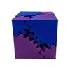 3D Printed Gear Cube Toy Stress Anxiety Relief Spin Cube Travel Portable Gear Square Block Sensory Fidget Toy Kids Teens Adults Gift