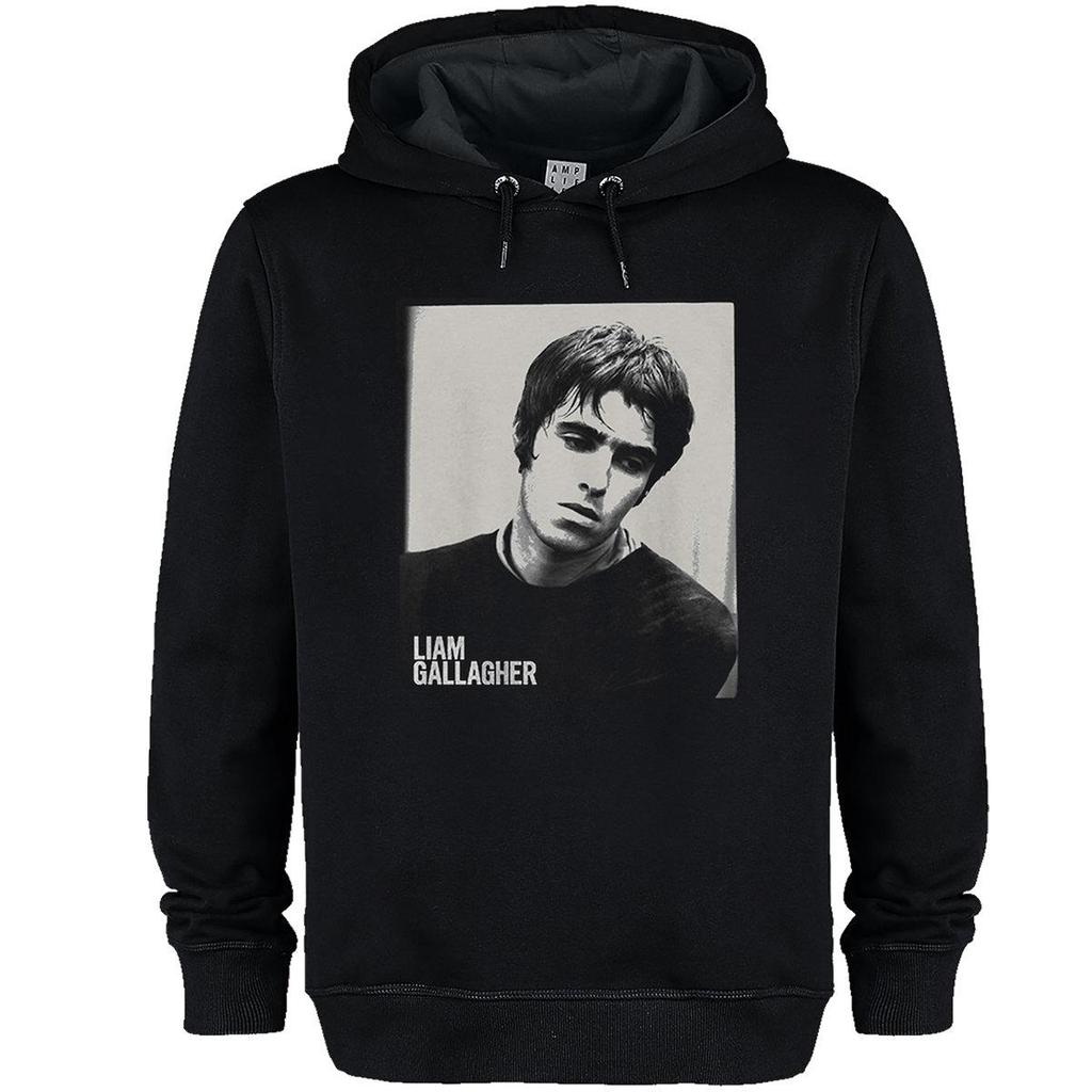 Amplified Unisex Adult Polaroid Portrait Liam Gallagher Hoodie
