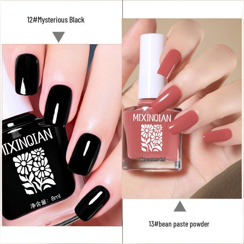 Cherry Champagne Bling Nail Polish - Non-Toxic, Quick-Dry, Long-Lasting, Non-Fading Formula for Fingernails and Toenails.