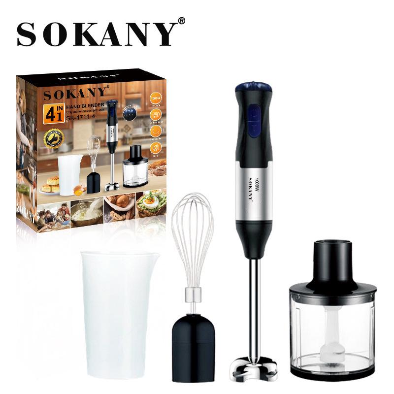 Multifunctional Handheld Baby Food Mixer: 110V US & 220V EU Compatible