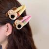 2 Pieces of Sweet and Cute Cartoon Puppy Dolls, Cute Plush Hair Clips for Women, Soft Bb Clips for Any Hair Quality