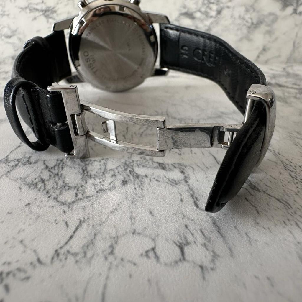 [USED]TISSOT PRC 200 T055417A Chronograph Black Dial 200m Swiss Watch