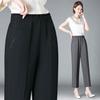 Mom's 2026 Spring High Waist Loose Pants - Stylish & Versatile Straight Fit for Middle-Aged & Elderly Women