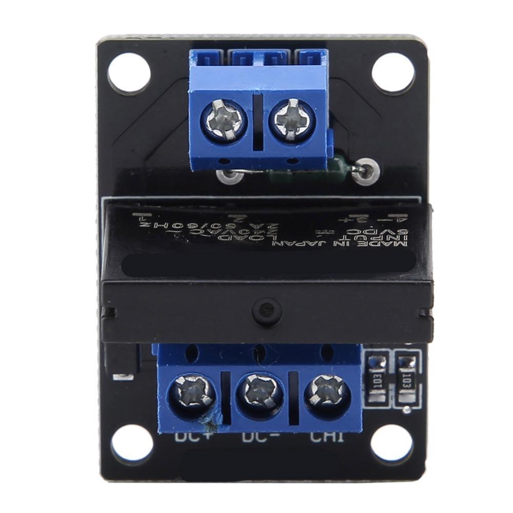 DC 5/12V 1 Channel SSR Module 1-Channel 1 Channel Solid State Relay Board  Industrial Control