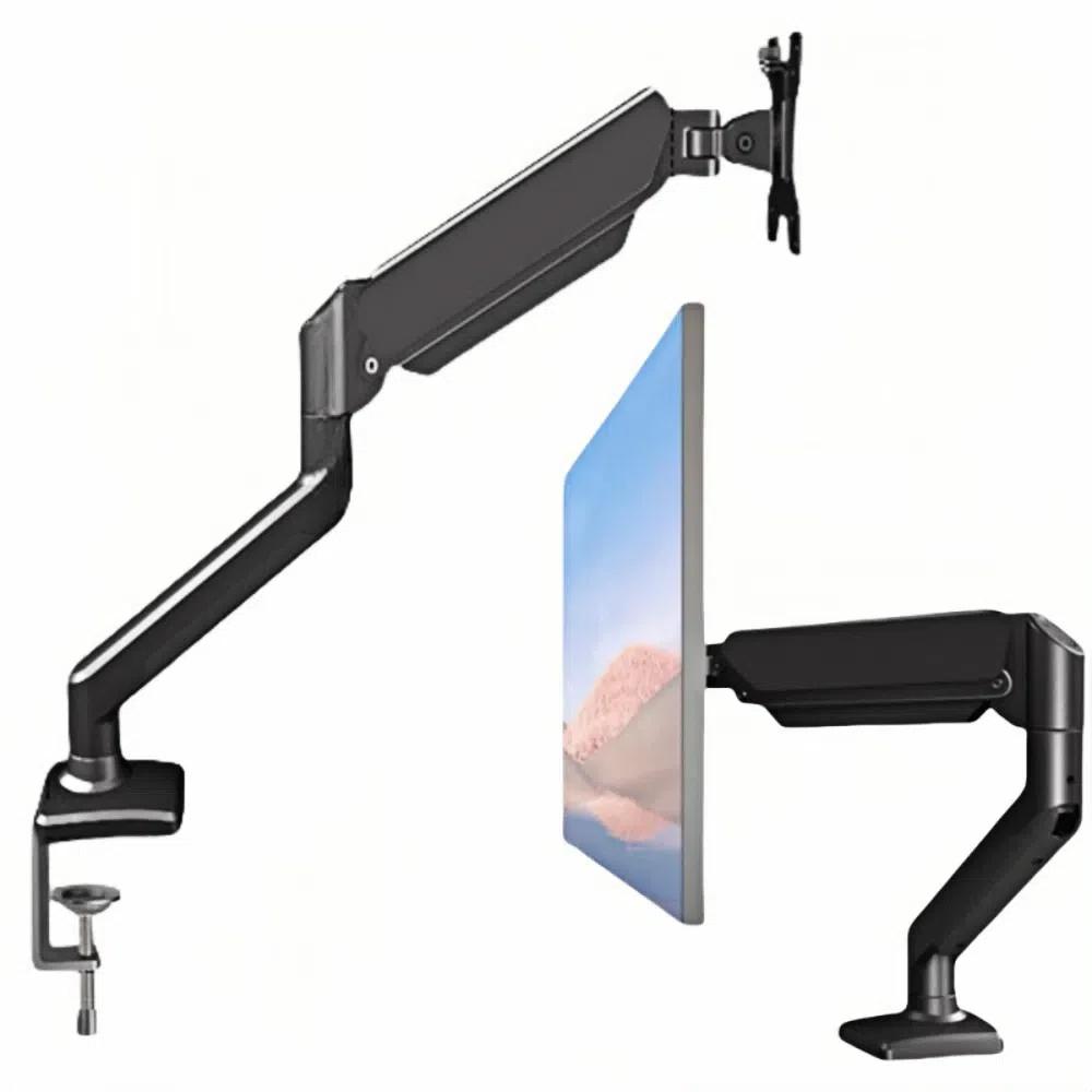 17-34 Inch Screens Gas Spring Monitor Arm Up To 20lbs Computer Monitors Stand Monitor Mount  Home