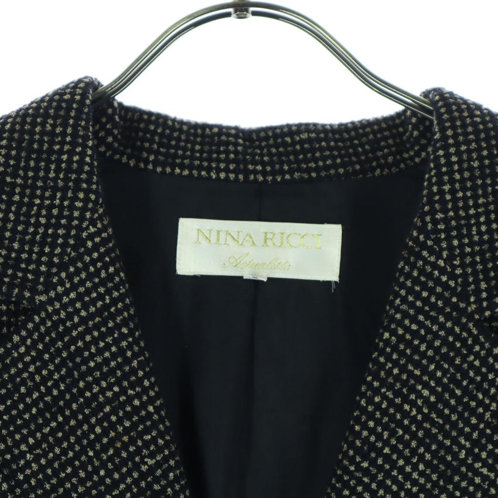Beauty Products NINA RICCI Long Sleeve Tailored Jacket 11 Black Women Used