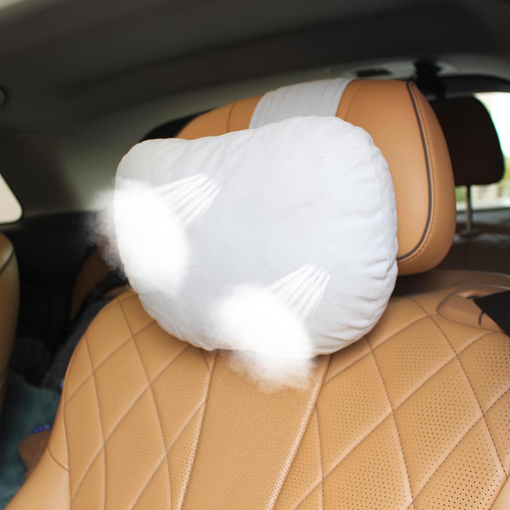 Car Seat Headrest & Lumbar Support Pillow