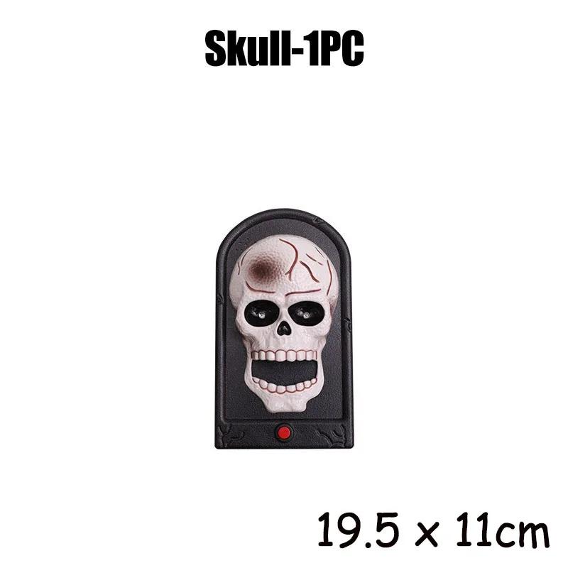 Halloween Haunted Doorbell Animated Eyeball Halloween Decoration with Spooky Sounds Halloween Doorbell Party Decor