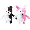 Dangan Ronpa Super Danganronpa 2 Monokuma Μαύρη & Άσπρη Αρκούδα Λούτρινη Κούκλα με Μαλακές Λούτρινες Κούκλες, Παιδικό Χριστουγεννιάτικο Δώρο