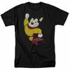 26 Mighty Mouse Classic Hero T Shirt Mens Licensed Cartoon Merchandise Black Unisex T-Shirt