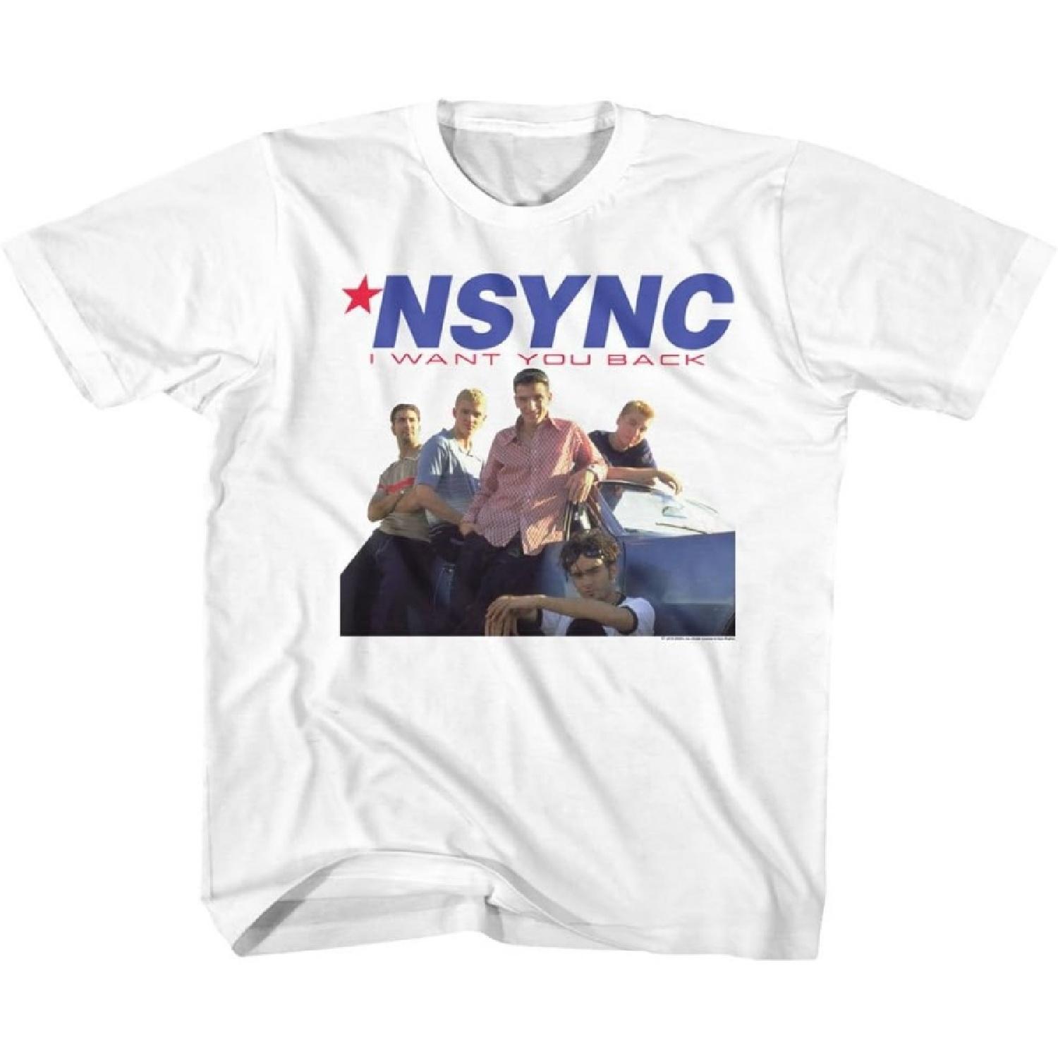 American Classics NSYNC Want You Back White Toddler T-Shirt Tee S