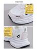 2025 Women's Breathable Mesh Daddy Sneakers – Korean Style, All-Match, Thick-Soled Casual & Running Shoes for Spring