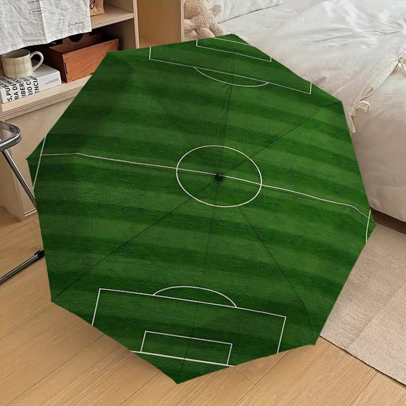 1PC Soccer Field Umbrella-8-Rib Reinforced, Automatic Open, Lightweight & Durable, Fashion Accessory for Outdoor-D346