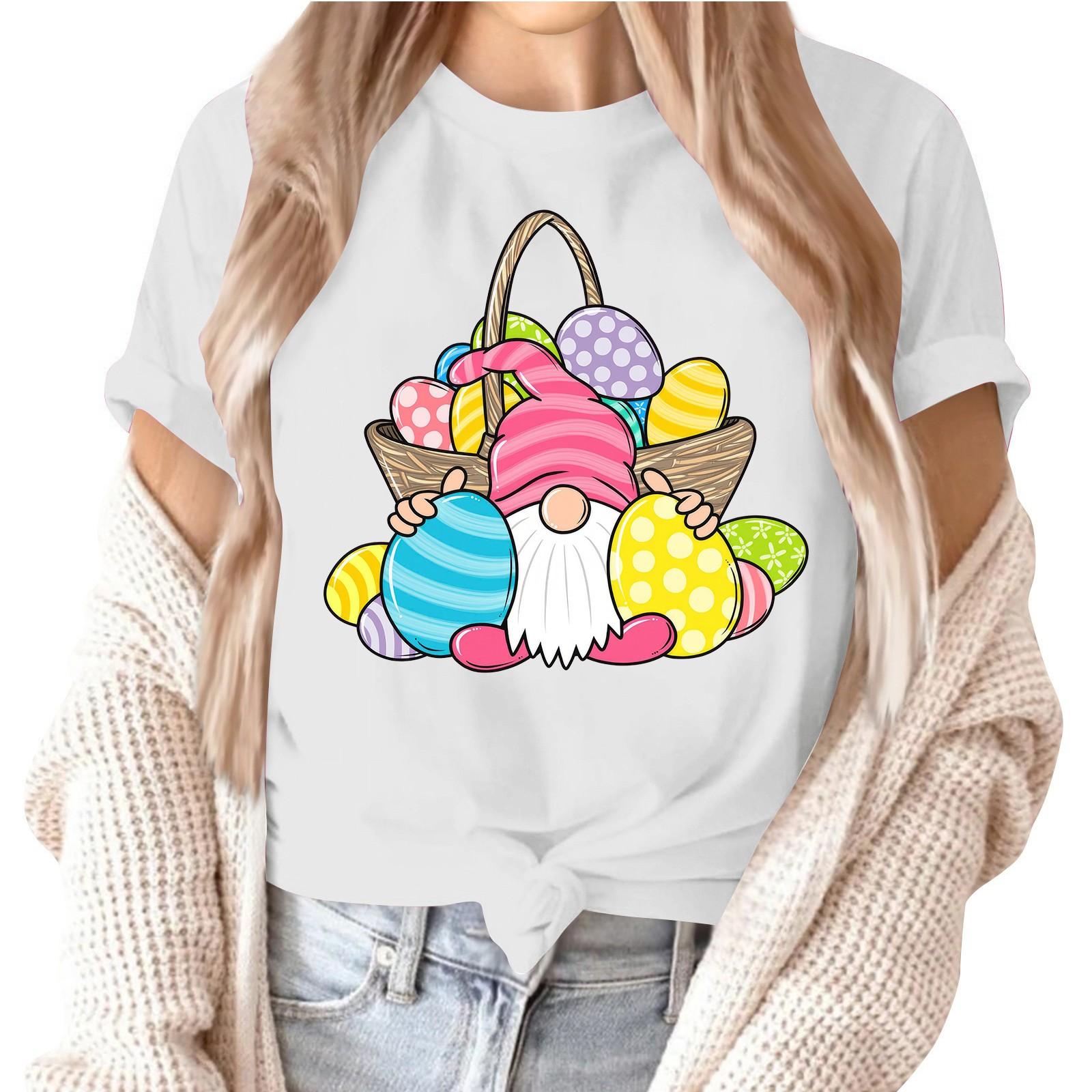 

Женский топ с коротким рукавом и принтом на шее XL жёлтый