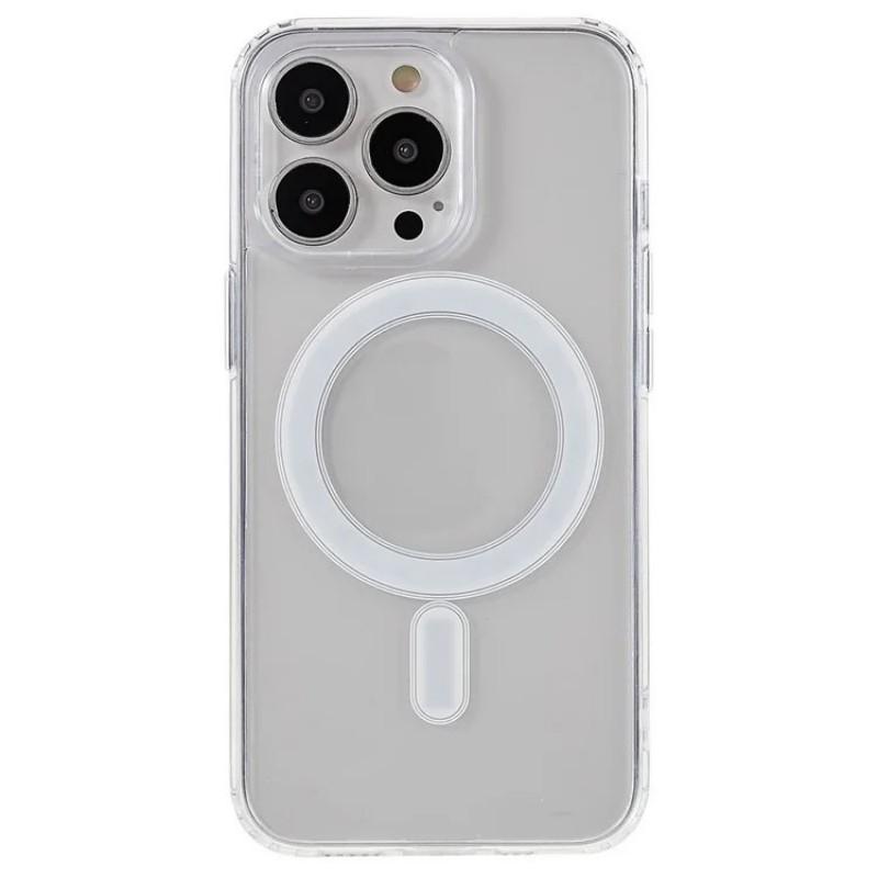 For iPhone 12 Pro 6.1 inch Clear Case Compatible with MagSafe WANLONFENG LM2 Series Phone Cover (Big Lens Hole)