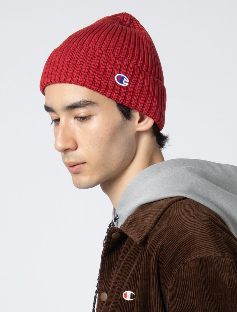 Champion Knit Cap Free Size 590-002A White, 57-59cm,